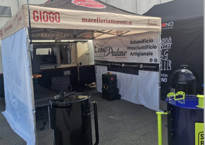 Smoking Butcher Gazebo - Macelleria Moretti